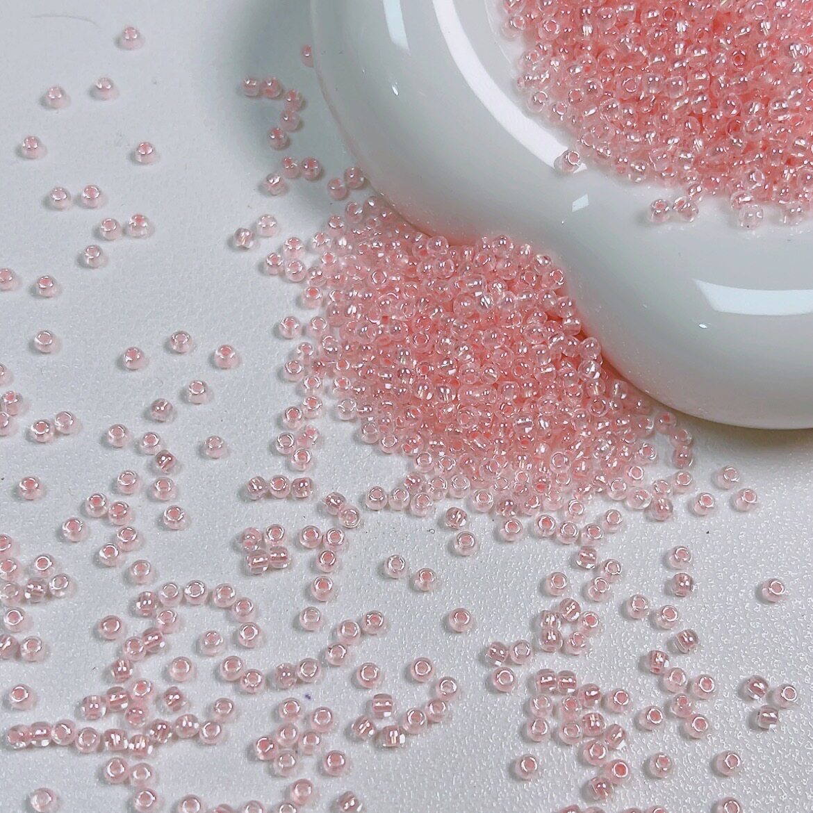 2mm Gold Core Iridescent Glass Seed Beads – Premium Quality for Jewelry Making