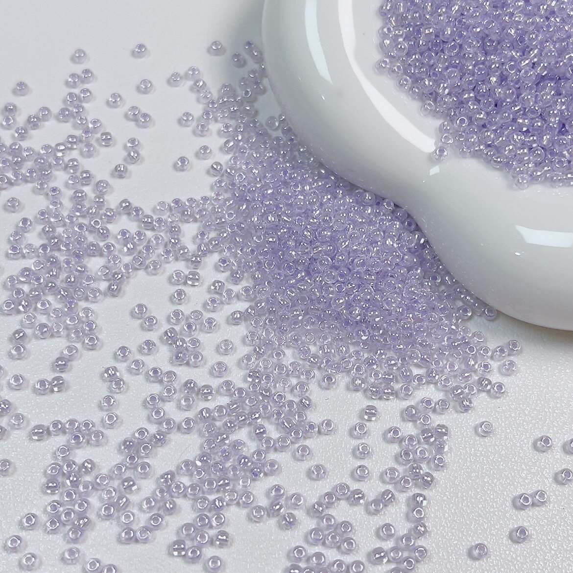 2mm Gold Core Iridescent Glass Seed Beads – Premium Quality for Jewelry Making