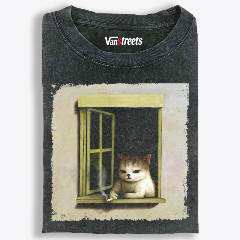 Retro Washed T-Shirt | 100% Cotton | Streetwear Essential