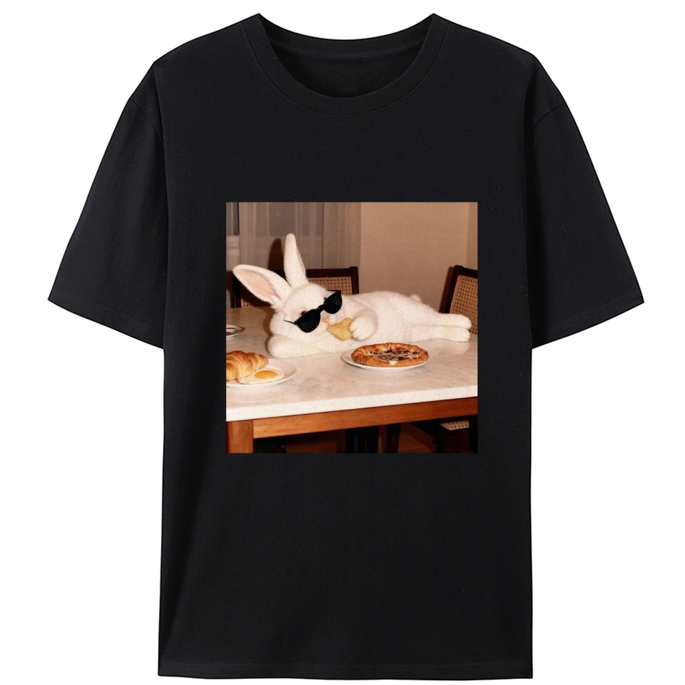 Bunny Boss · Brunch Mode Retro Designed for Women - Slim Fit Cotton Tee
