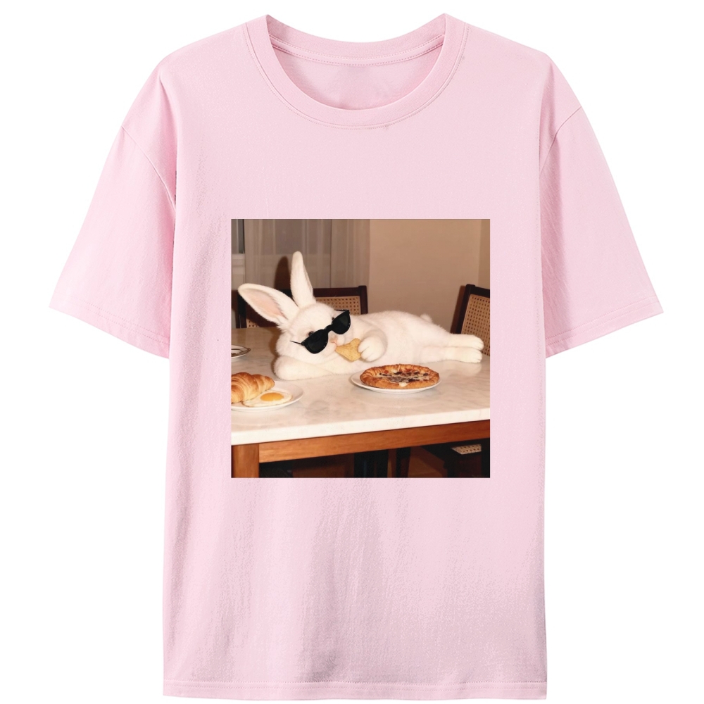 Bunny Boss · Brunch Mode Retro Designed for Women - Slim Fit Cotton Tee