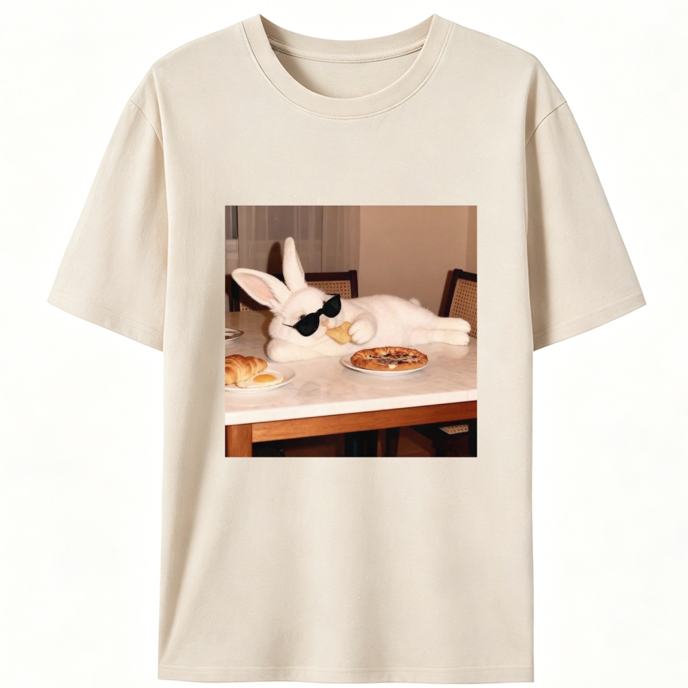 Bunny Boss · Brunch Mode Retro Designed for Women - Slim Fit Cotton Tee