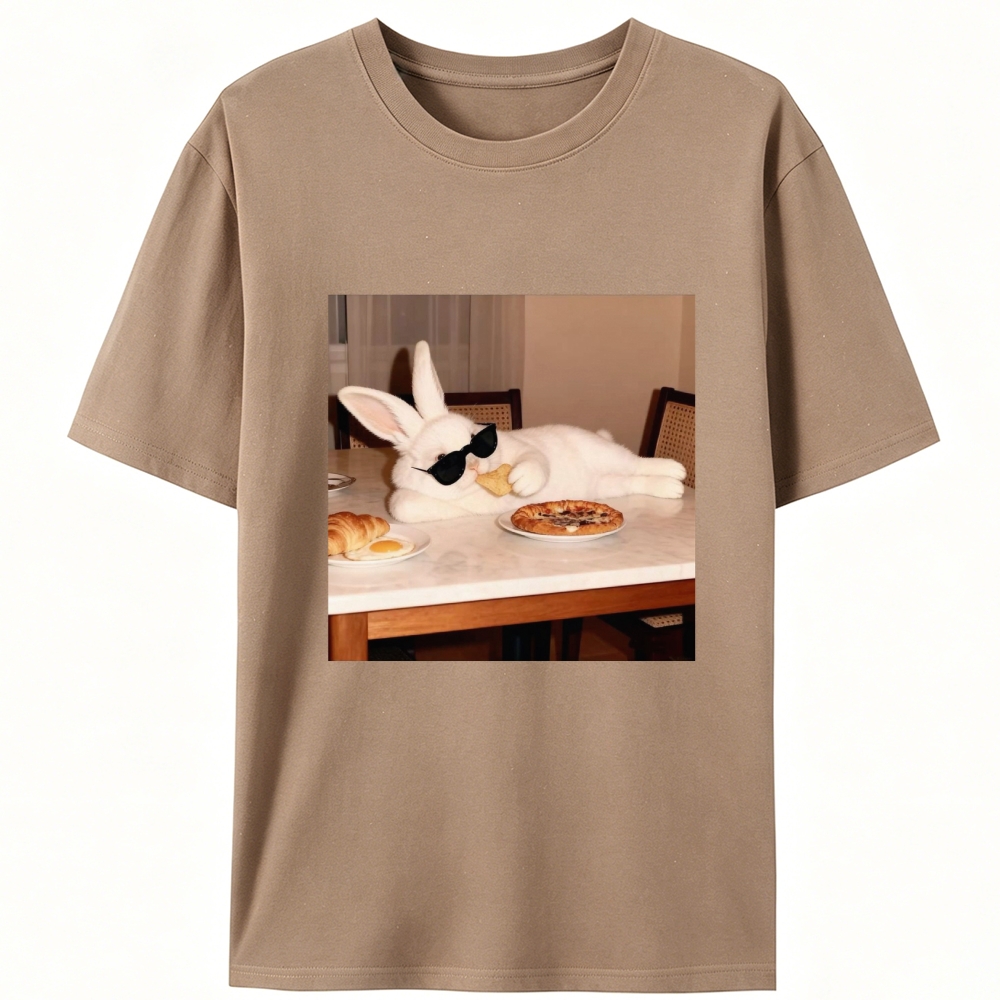 Bunny Boss · Brunch Mode Retro Designed for Women - Slim Fit Cotton Tee