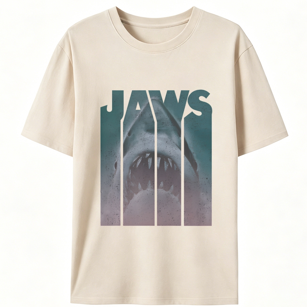JAWS Retro Designed for Women - Slim Fit Cotton Tee