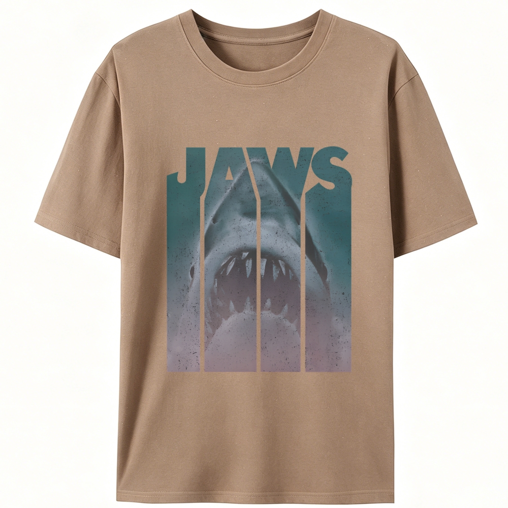 JAWS Retro Designed for Women - Slim Fit Cotton Tee