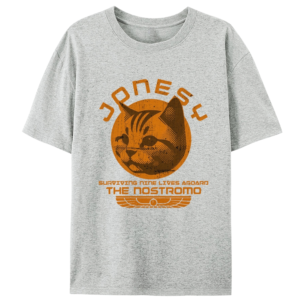 Jonesy The Nostromo Cat Retro Designed for Women - Slim Fit Cotton Tee