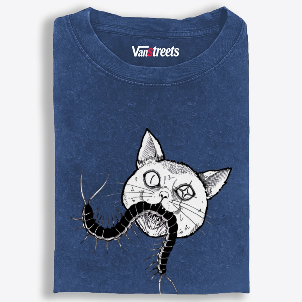 Fresh Catch Retro Washed T-Shirt | 100% Cotton | Streetwear Essential