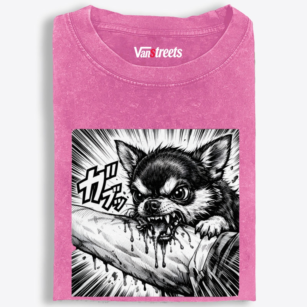 GABU!! Retro Washed T-Shirt | 100% Cotton | Streetwear Essential