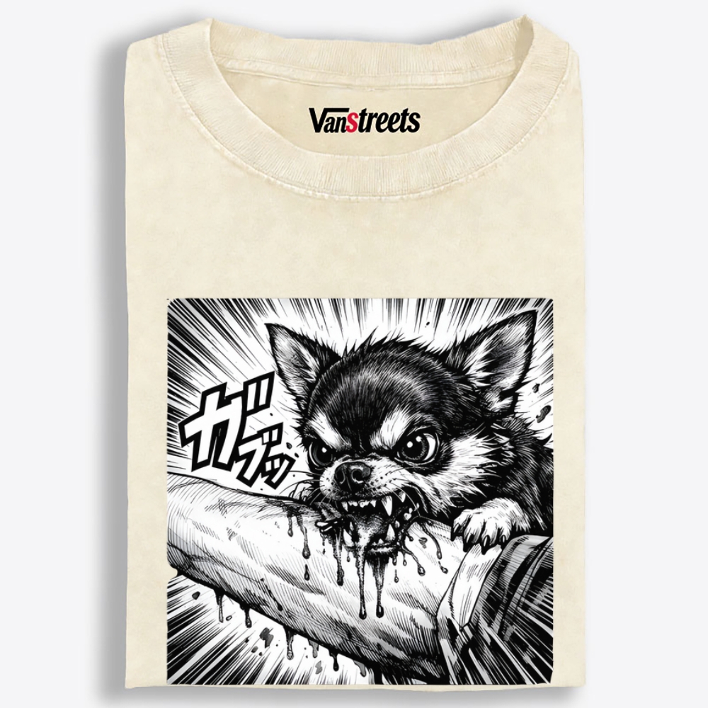 GABU!! Retro Washed T-Shirt | 100% Cotton | Streetwear Essential