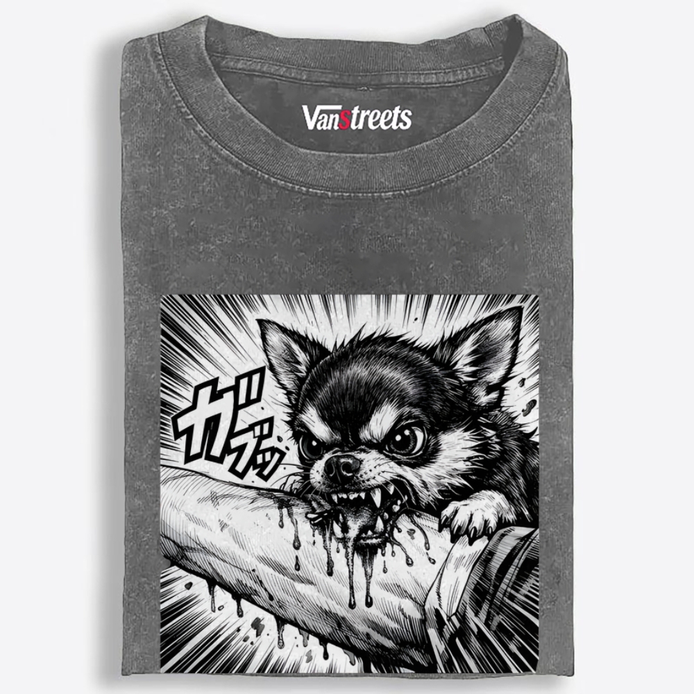 GABU!! Retro Washed T-Shirt | 100% Cotton | Streetwear Essential