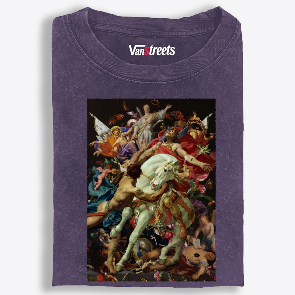 Chaos Eternal Retro Washed T-Shirt | 100% Cotton | Streetwear Essential