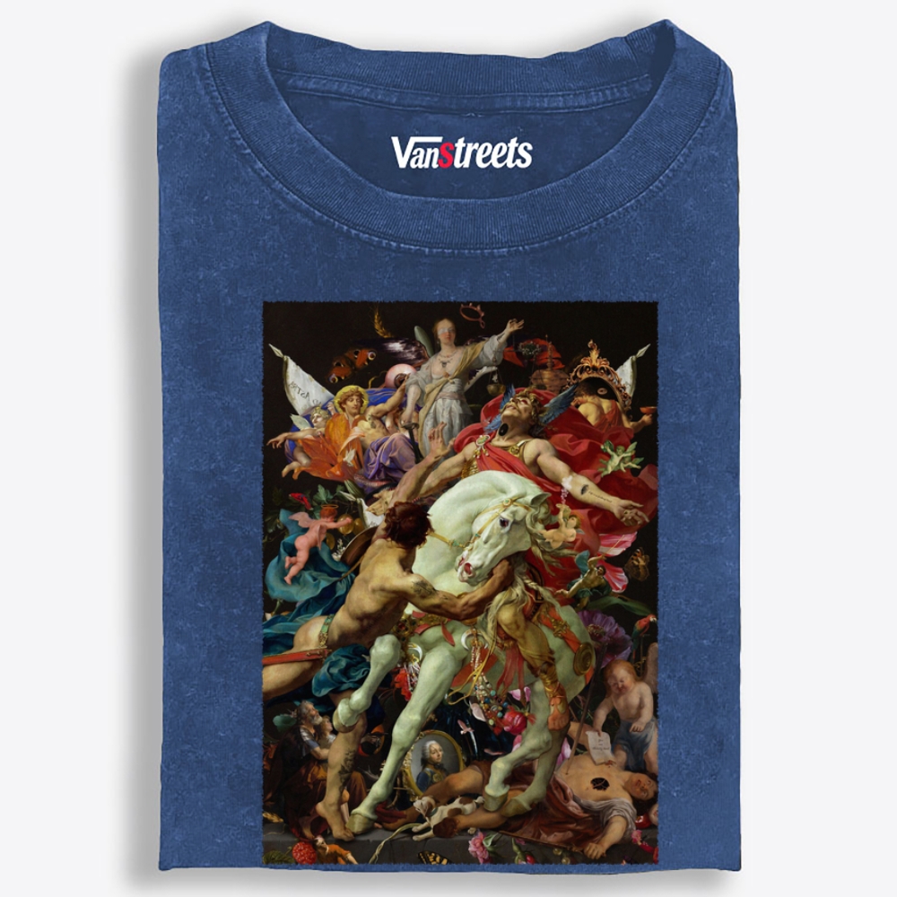 Chaos Eternal Retro Washed T-Shirt | 100% Cotton | Streetwear Essential