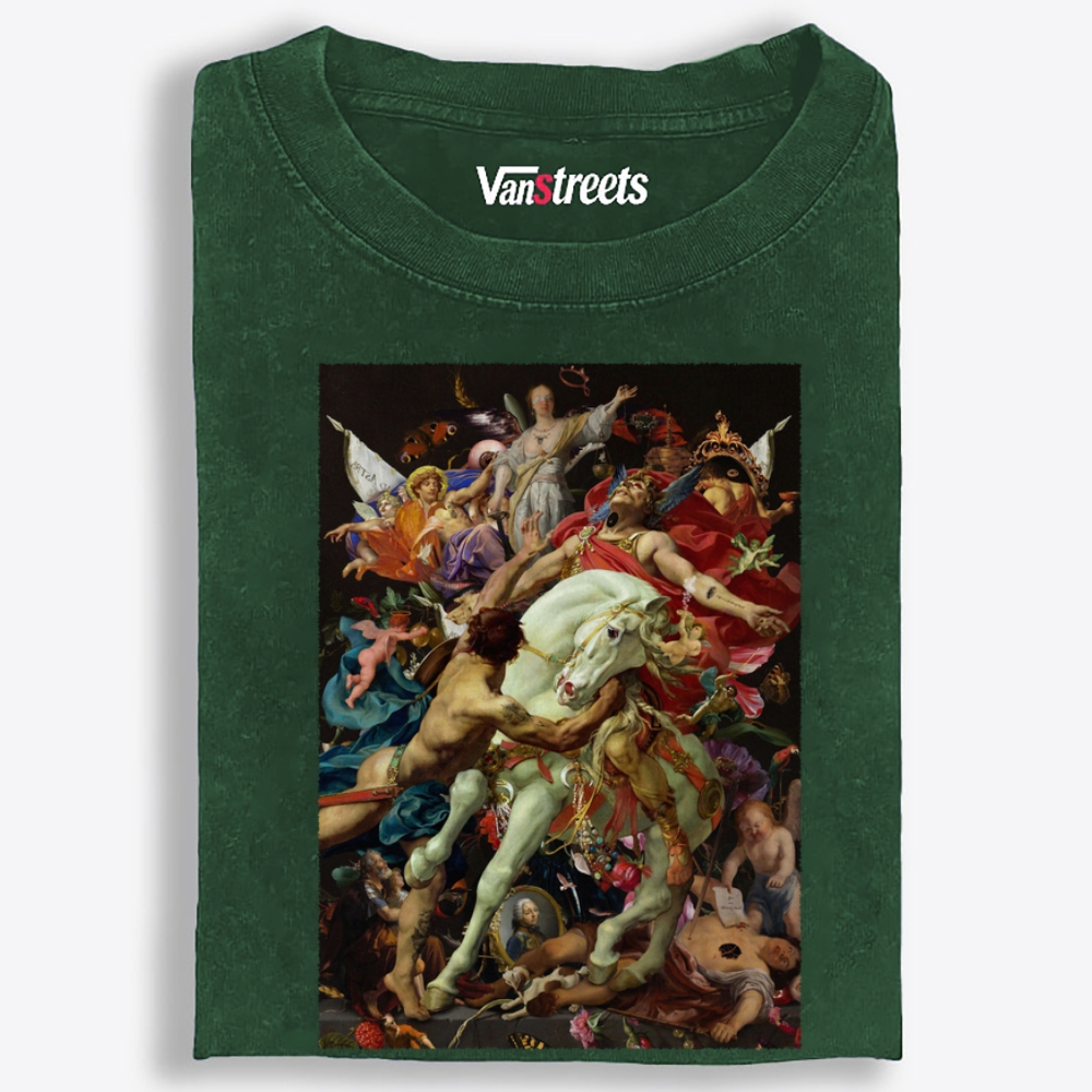 Chaos Eternal Retro Washed T-Shirt | 100% Cotton | Streetwear Essential