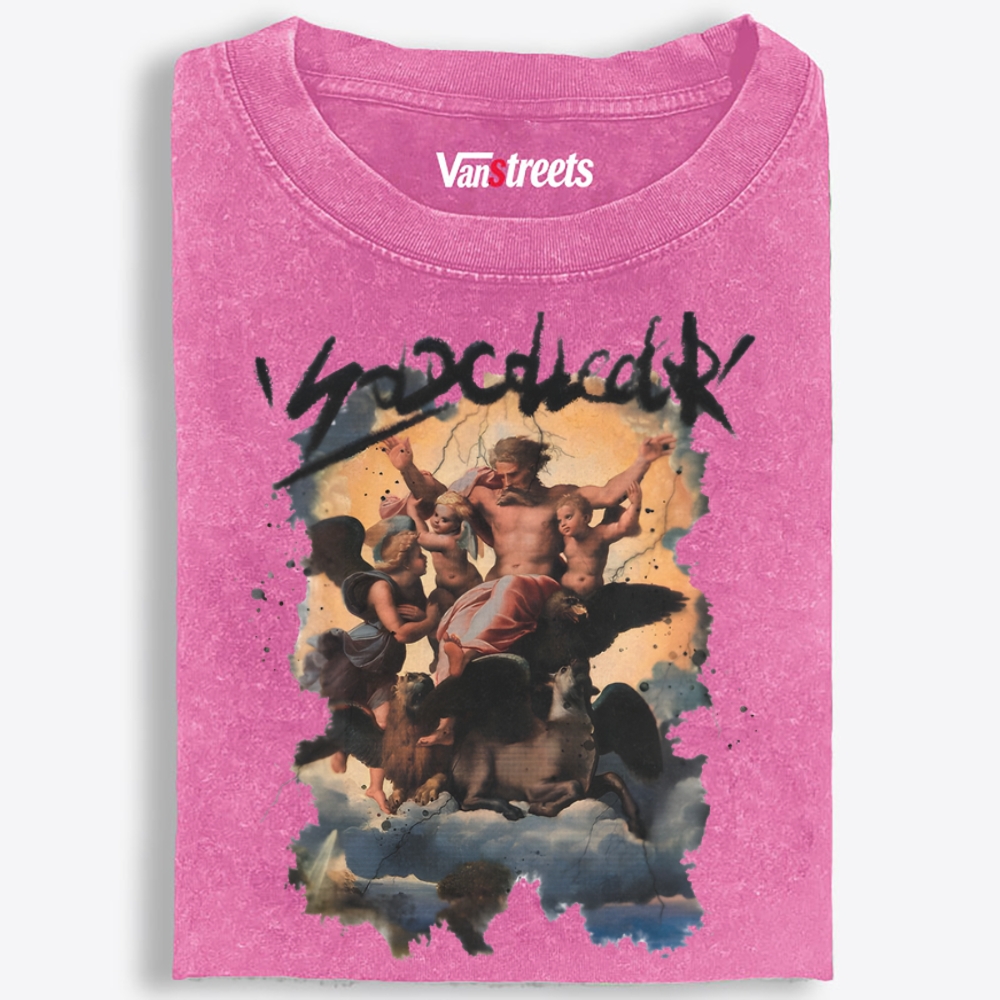 Godspeed Retro Washed T-Shirt | 100% Cotton | Streetwear Essential