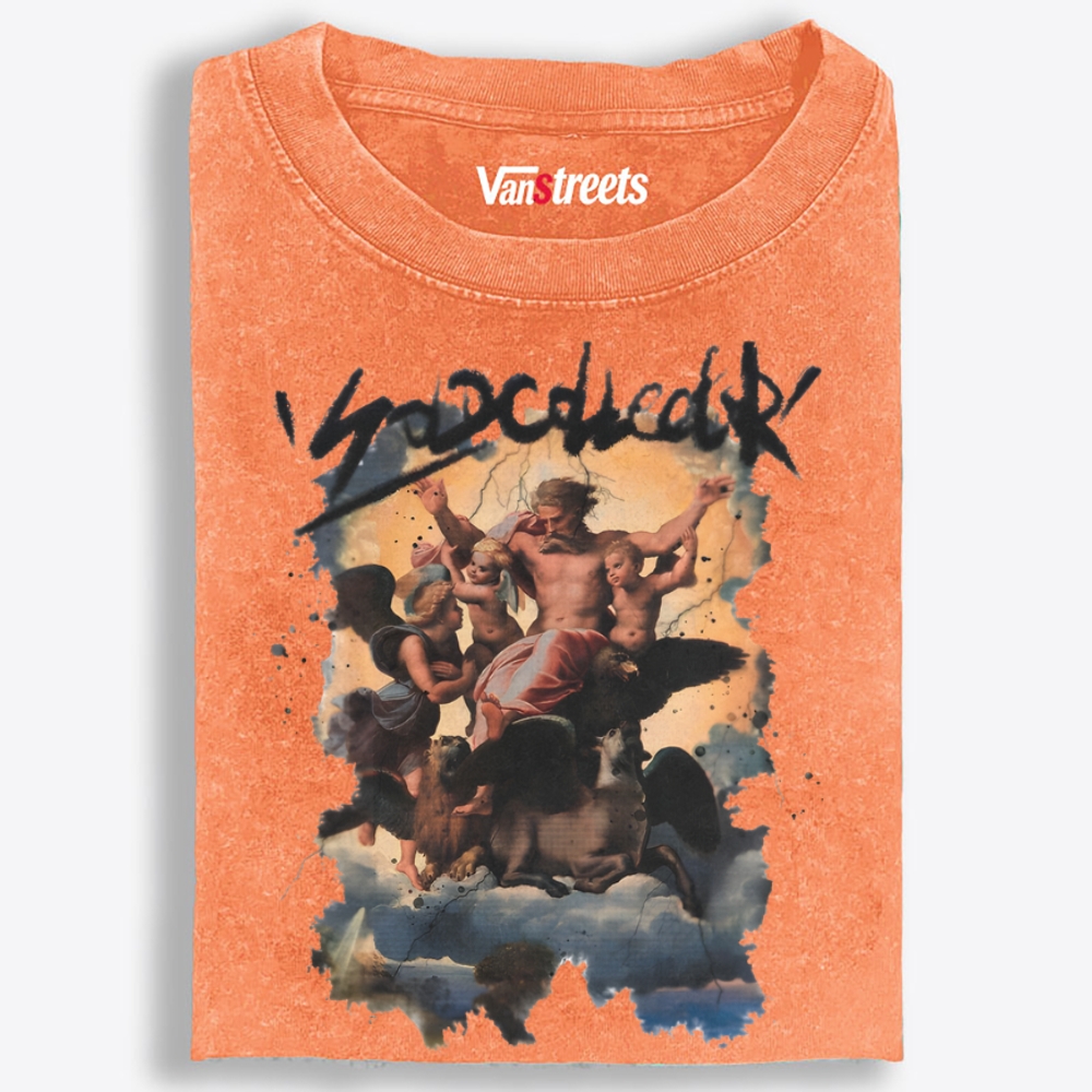 Godspeed Retro Washed T-Shirt | 100% Cotton | Streetwear Essential