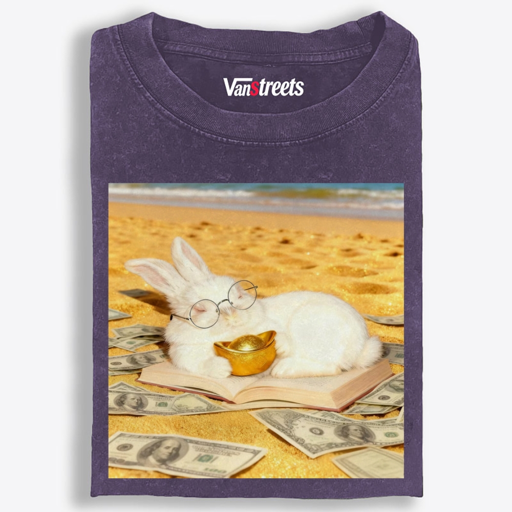 Beach Bunny Money Mode Washed T-Shirt | 100% Cotton | Streetwear Essential