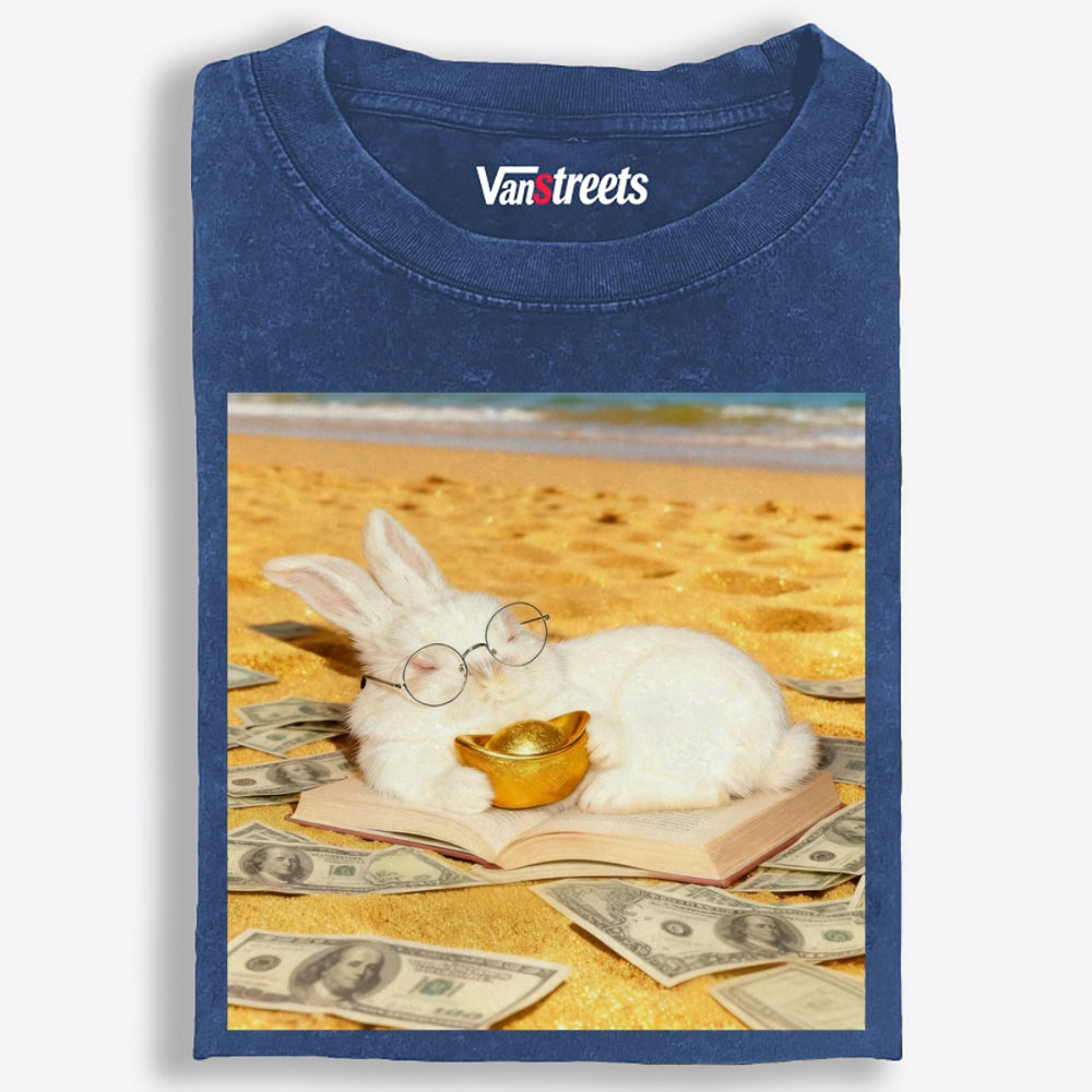 Beach Bunny Money Mode Washed T-Shirt | 100% Cotton | Streetwear Essential
