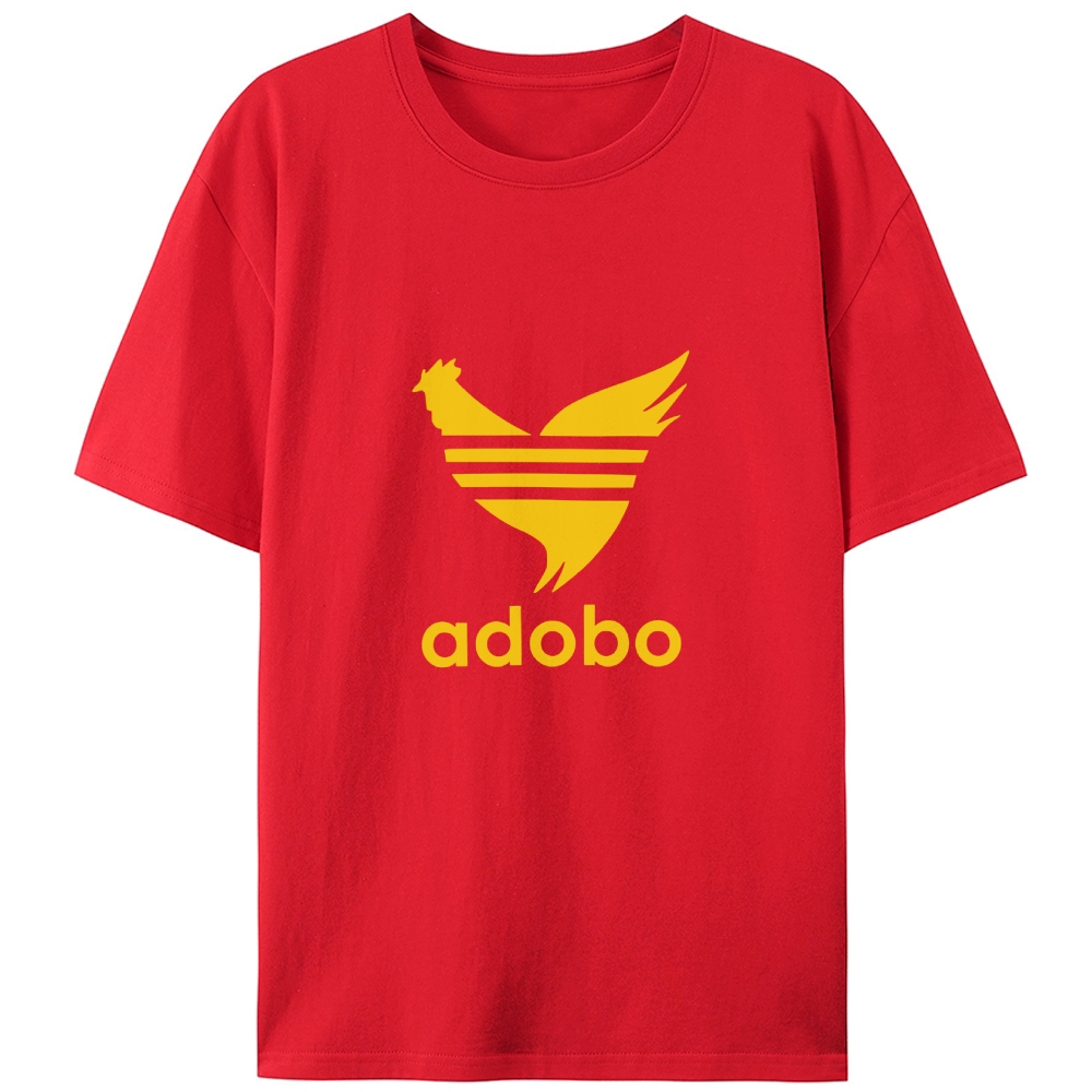 Adobo Chicken Retro Designed for Women - Slim Fit Cotton Tee