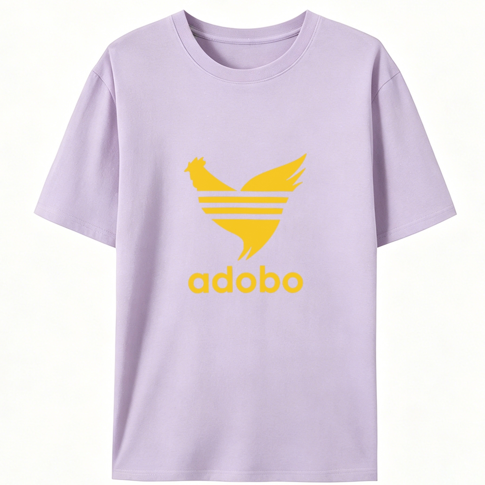 Adobo Chicken Retro Designed for Women - Slim Fit Cotton Tee