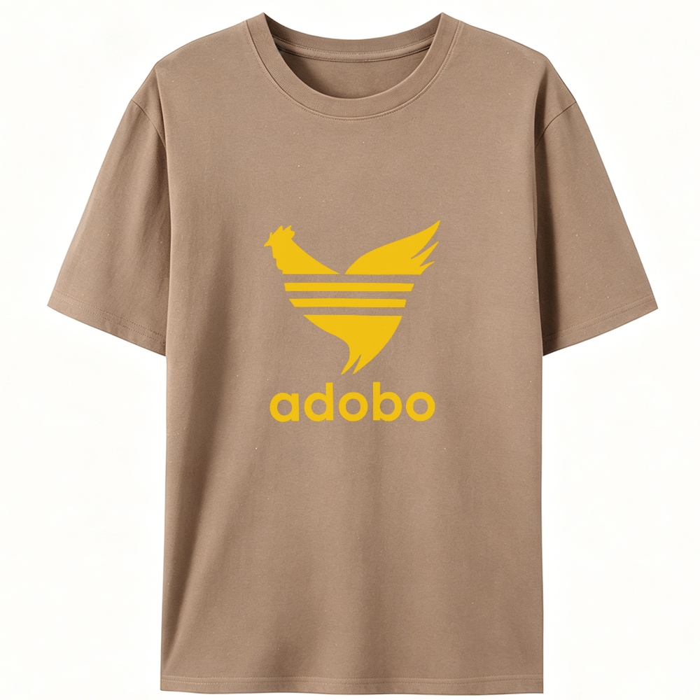 Adobo Chicken Retro Designed for Women - Slim Fit Cotton Tee