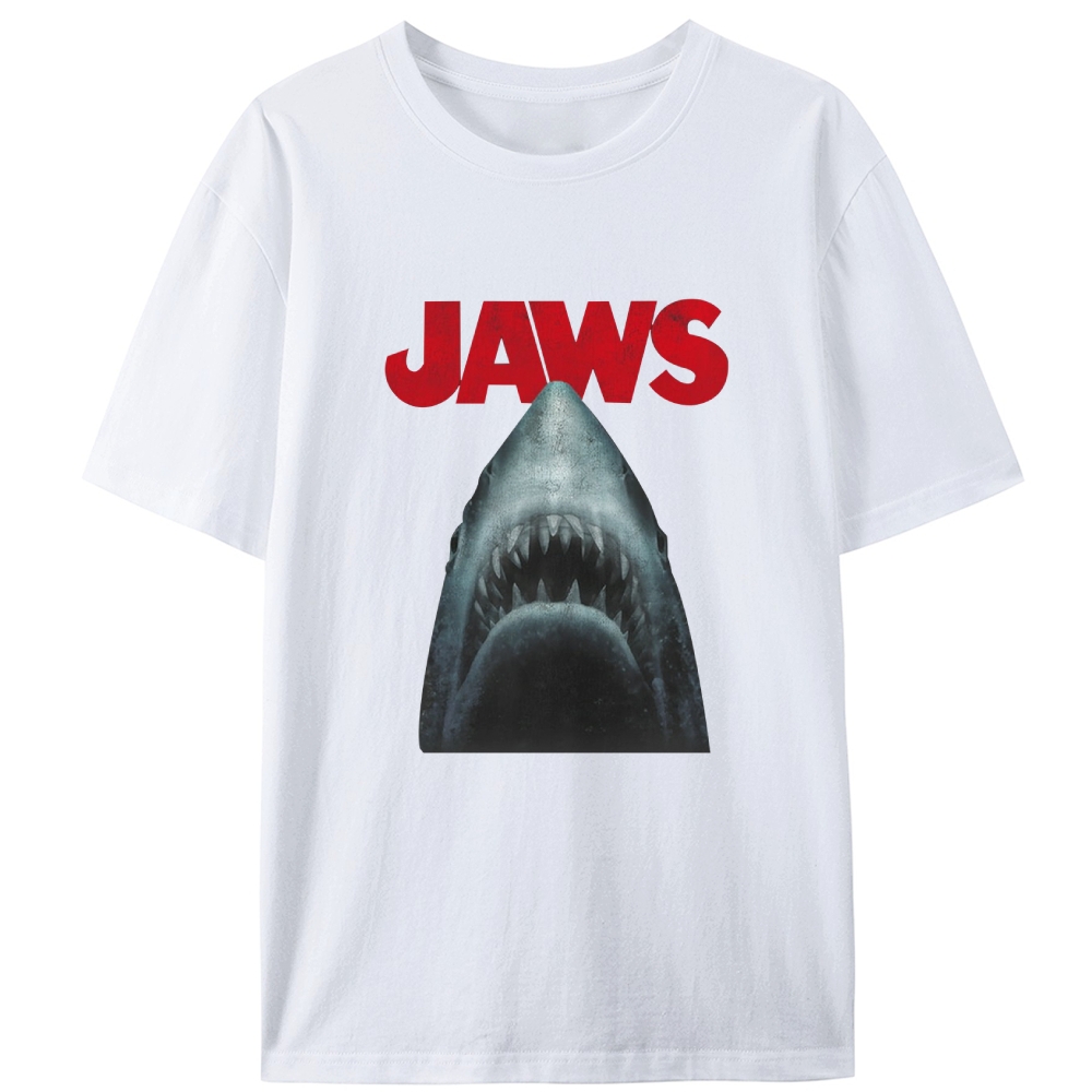 JAWS Shark Retro Designed for Women - Slim Fit Cotton Tee
