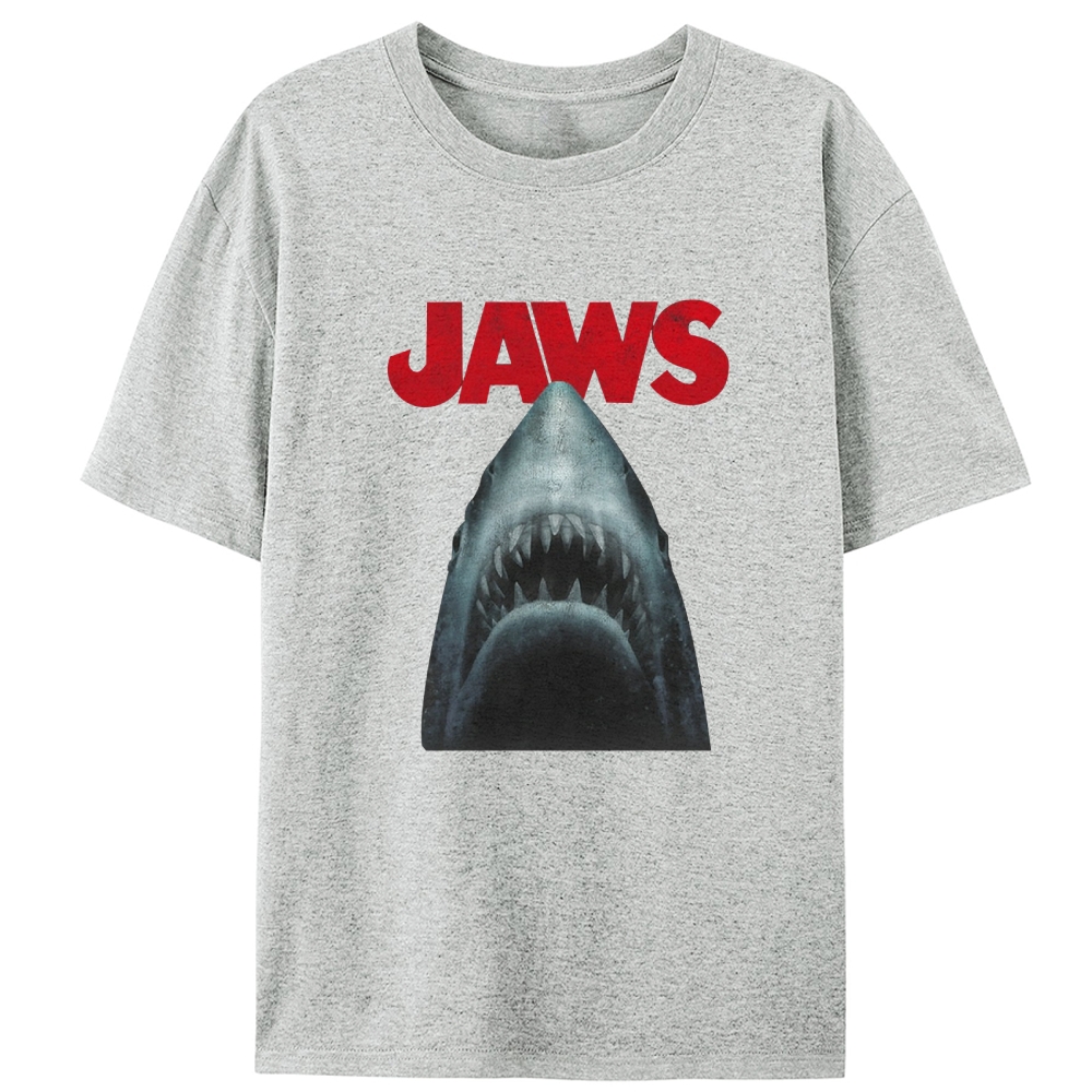 JAWS Shark Retro Designed for Women - Slim Fit Cotton Tee