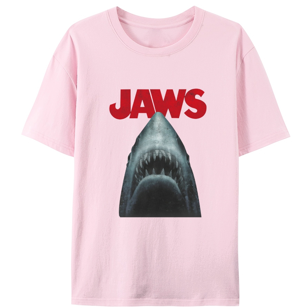 JAWS Shark Retro Designed for Women - Slim Fit Cotton Tee