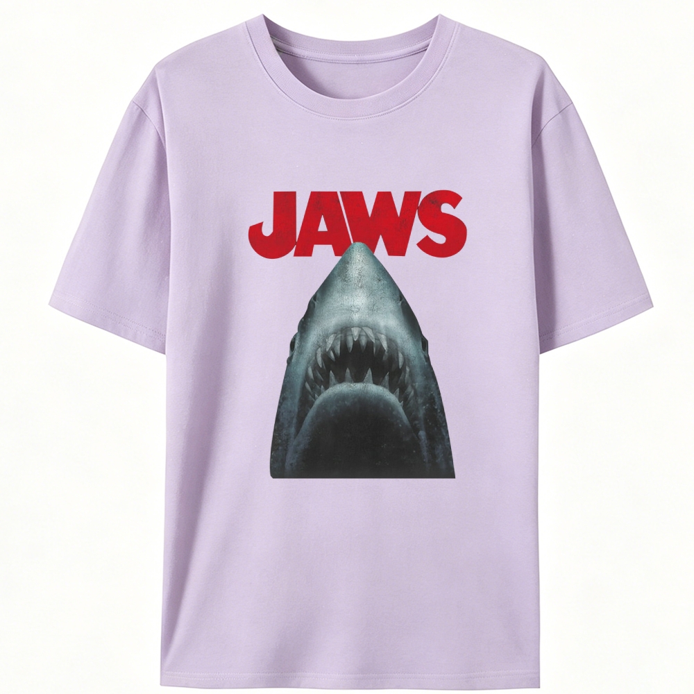 JAWS Shark Retro Designed for Women - Slim Fit Cotton Tee