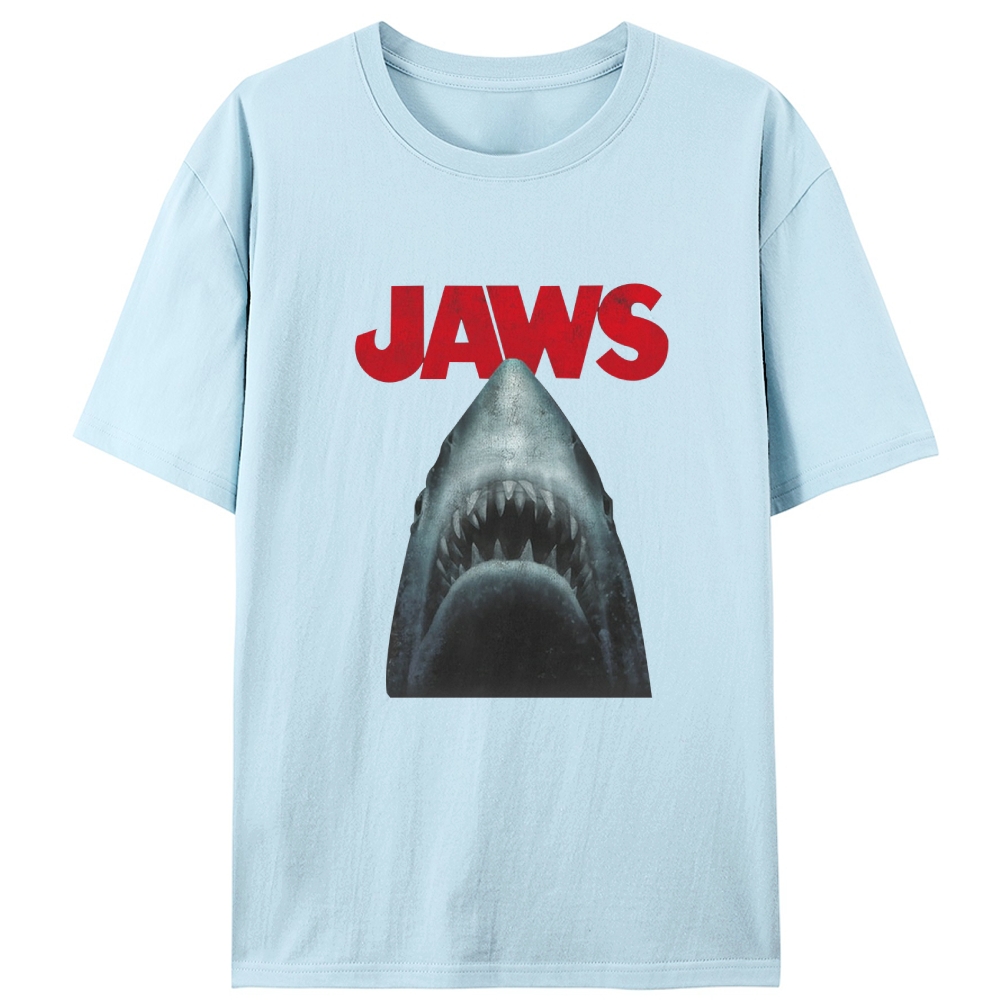 JAWS Shark Retro Designed for Women - Slim Fit Cotton Tee