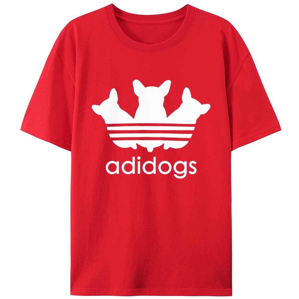 Adidogs Retro Designed for Women - Slim Fit Cotton Tee