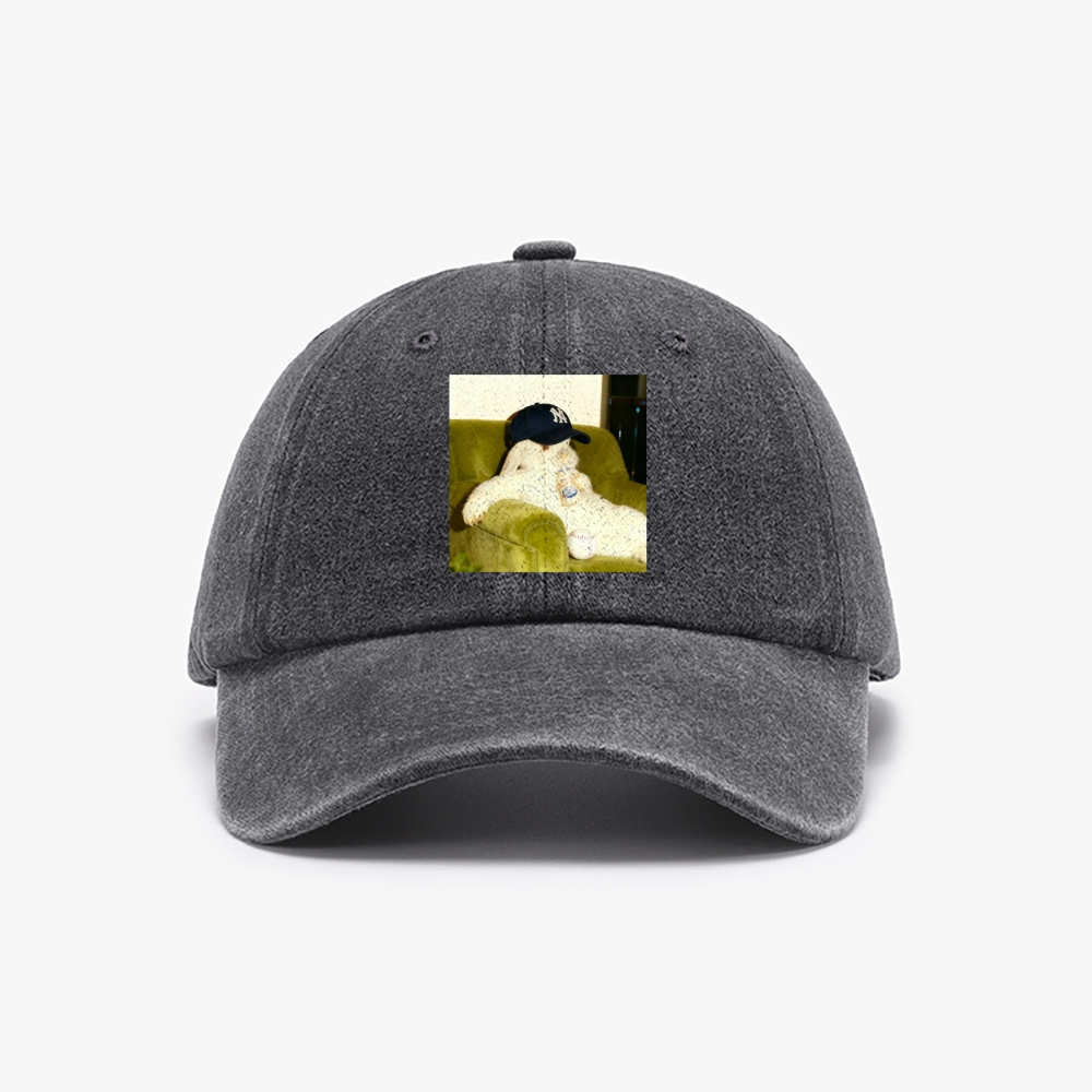 Baseball Rabbit No Bat NY Yankees Retro Washed Baseball Cap