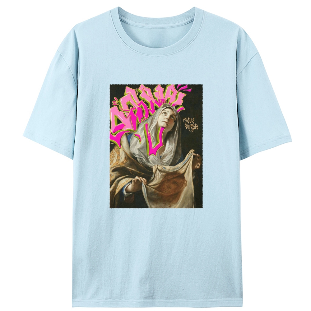 Animal Madonna Retro Designed for Women - Slim Fit Cotton Tee