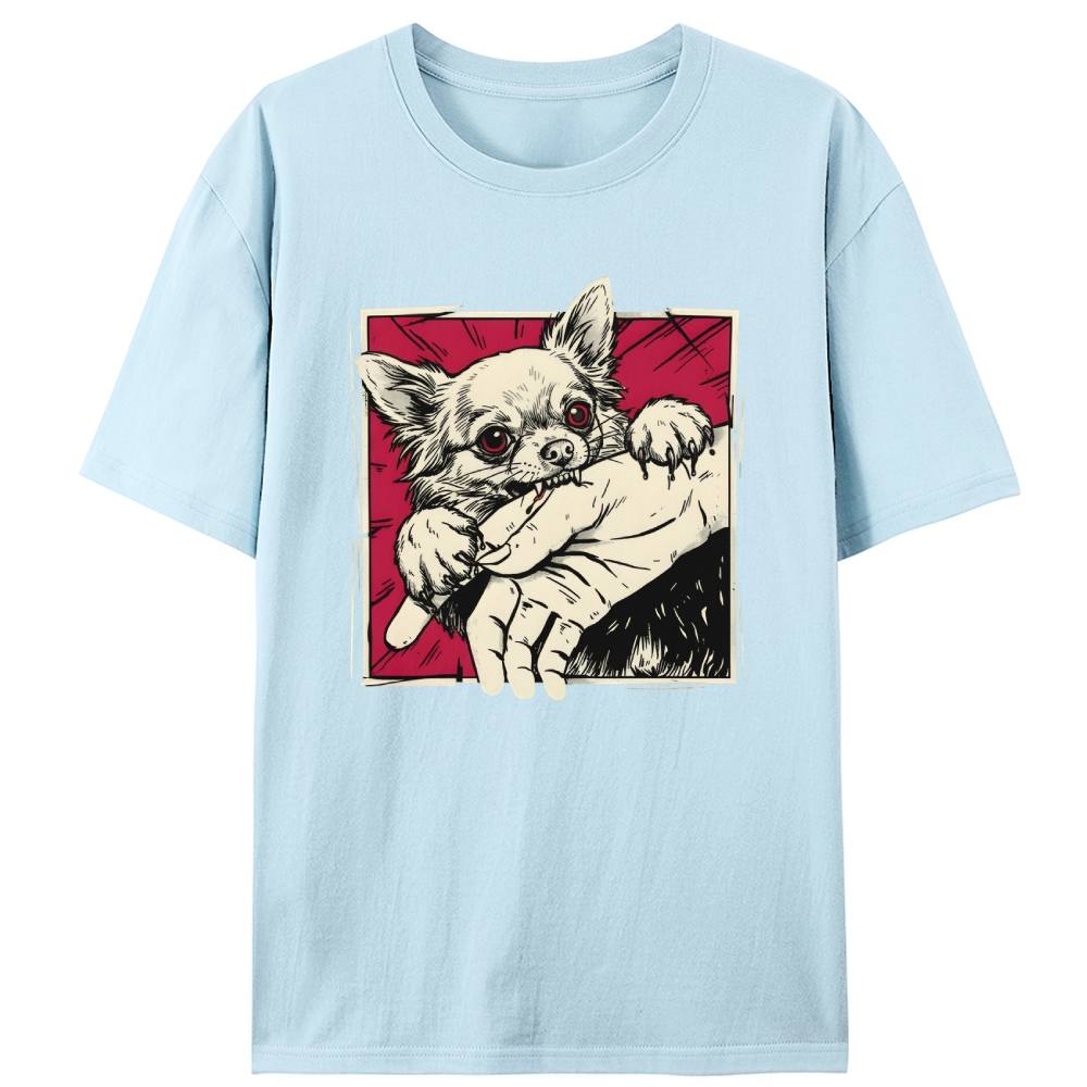 Tiny But Deadly Retro Designed for Women - Slim Fit Cotton Tee