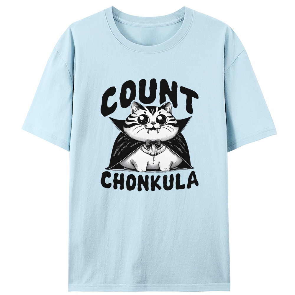 Count Chonkula Retro Designed for Women - Slim Fit Cotton Tee