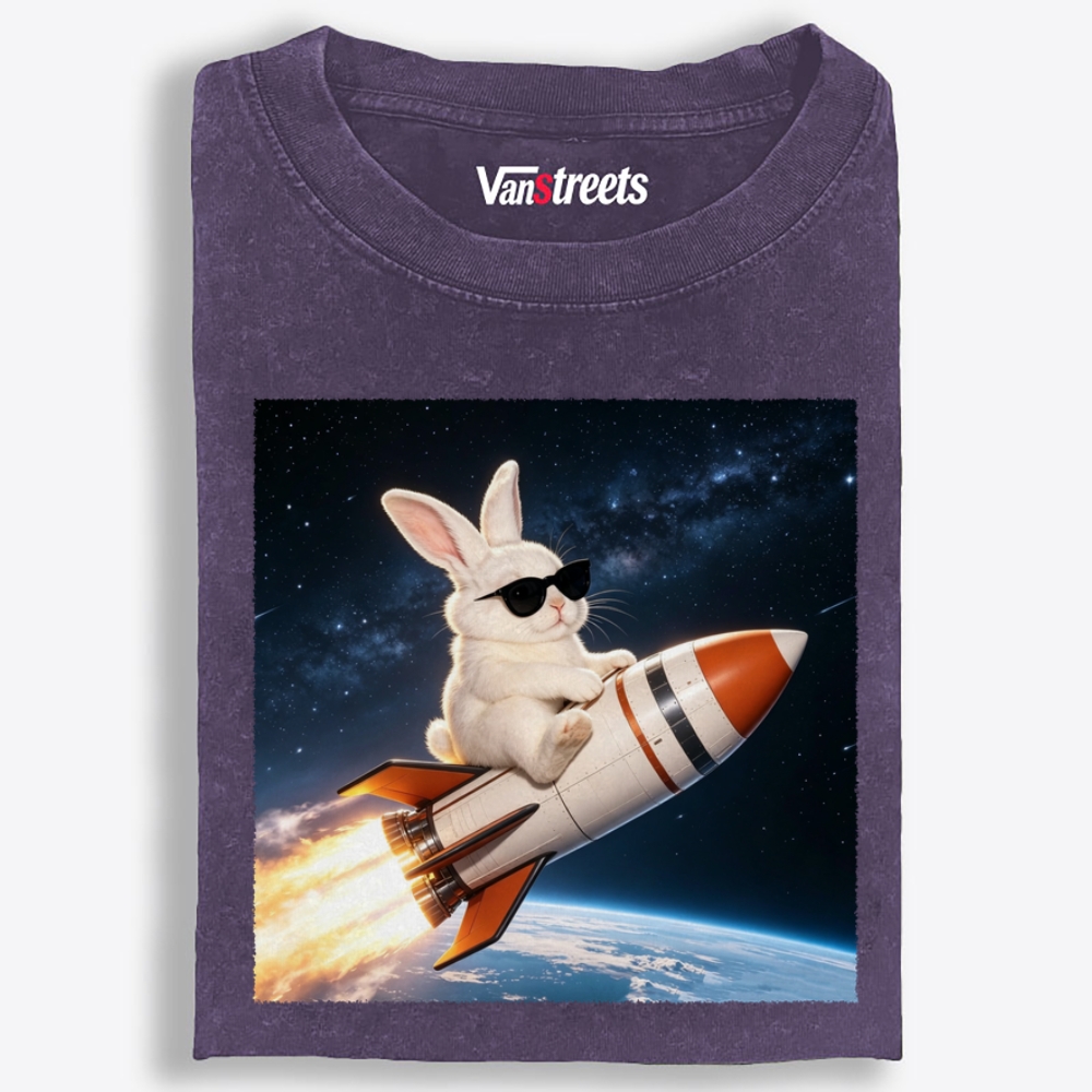 Sunglasses Rocket Bunny Retro Washed T-Shirt | 100% Cotton | Streetwear Essential