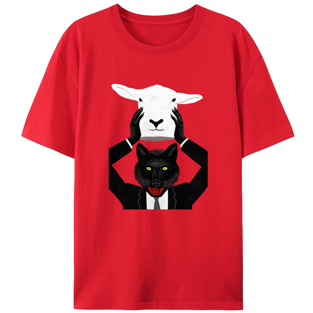 False Pretense Hunter Retro Designed for Women - Slim Fit Cotton Tee