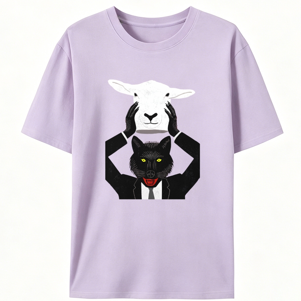 False Pretense Hunter Retro Designed for Women - Slim Fit Cotton Tee