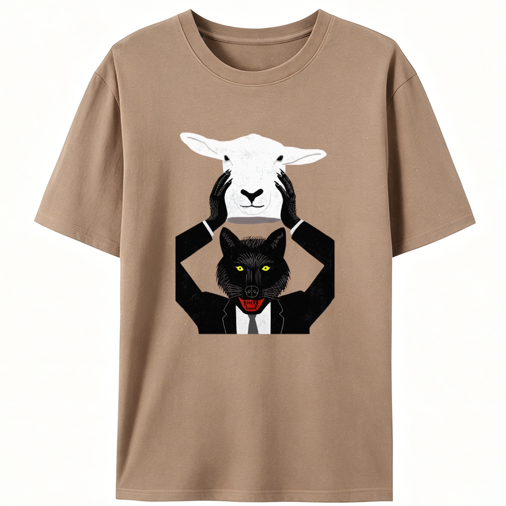 False Pretense Hunter Retro Designed for Women - Slim Fit Cotton Tee
