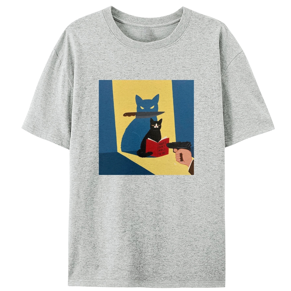 Rules Don't Apply To Me Retro Designed for Women - Slim Fit Cotton Tee