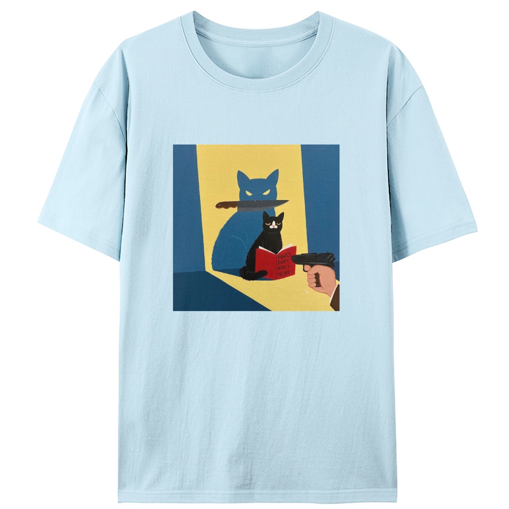 Rules Don't Apply To Me Retro Designed for Women - Slim Fit Cotton Tee