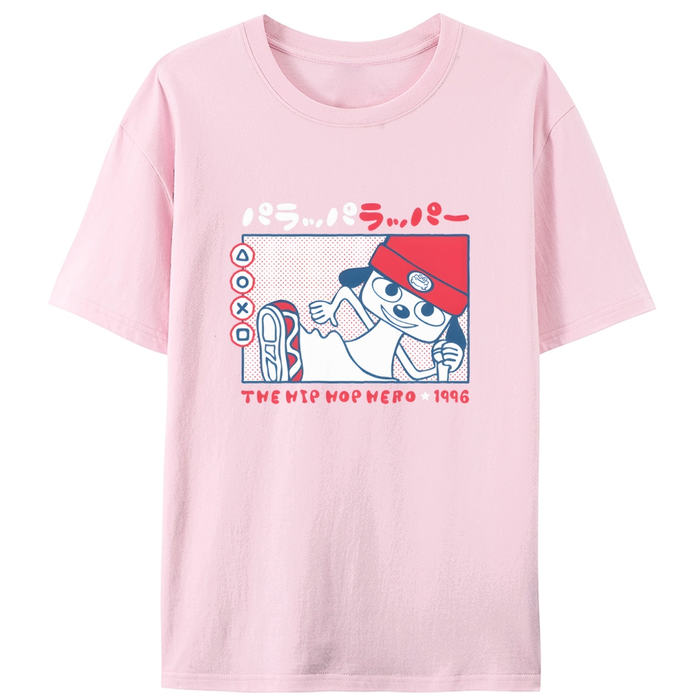 PaRappa The Rapper The Hip Hop Hero 1996 Retro Designed for Women - Slim Fit Cotton Tee