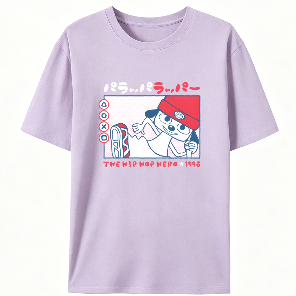PaRappa The Rapper The Hip Hop Hero 1996 Retro Designed for Women - Slim Fit Cotton Tee