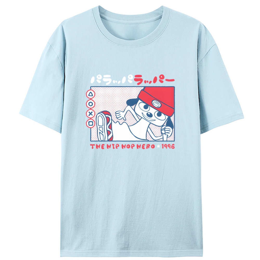 PaRappa The Rapper The Hip Hop Hero 1996 Retro Designed for Women - Slim Fit Cotton Tee