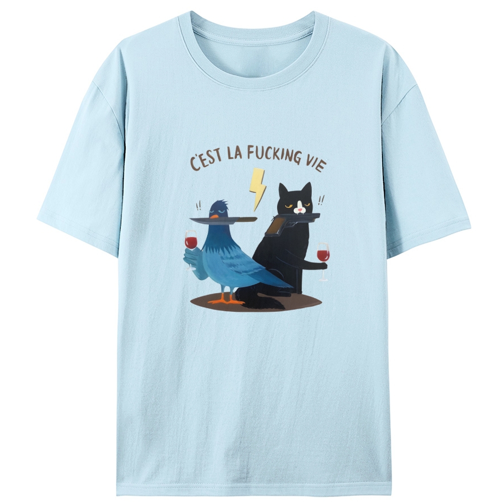 Elegant Fuck It Retro Designed for Women - Slim Fit Cotton Tee