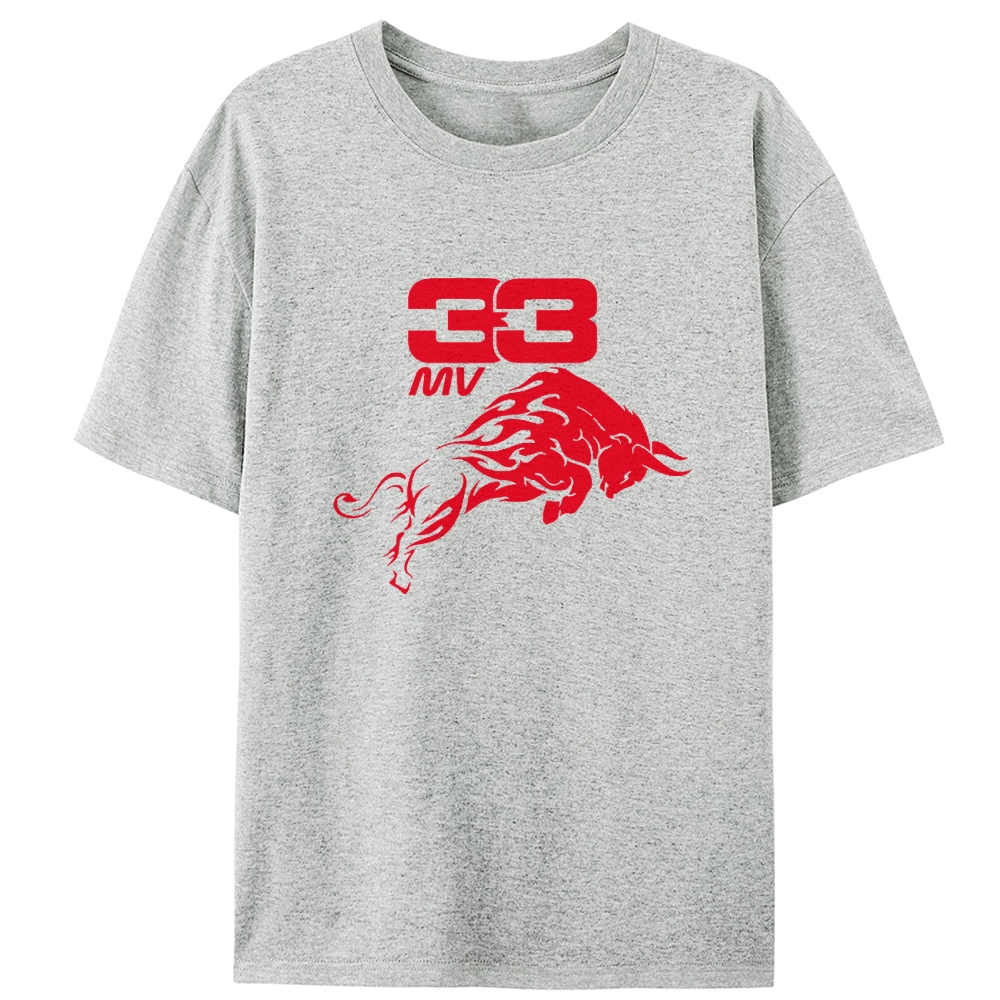 Red Bull Racing F1 #33 Max Verstappen Retro Designed for Women - Slim Fit Cotton Tee