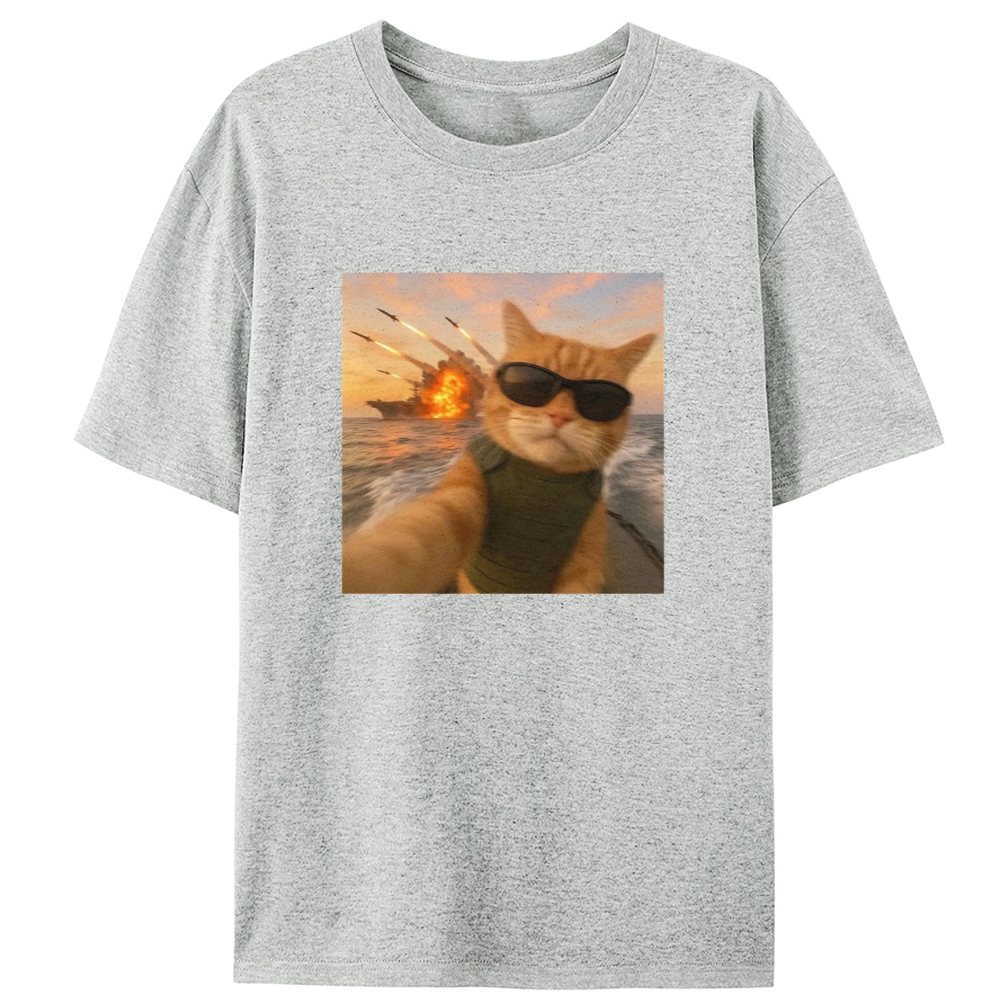 Warzone Selfie Retro Designed for Women - Slim Fit Cotton Tee