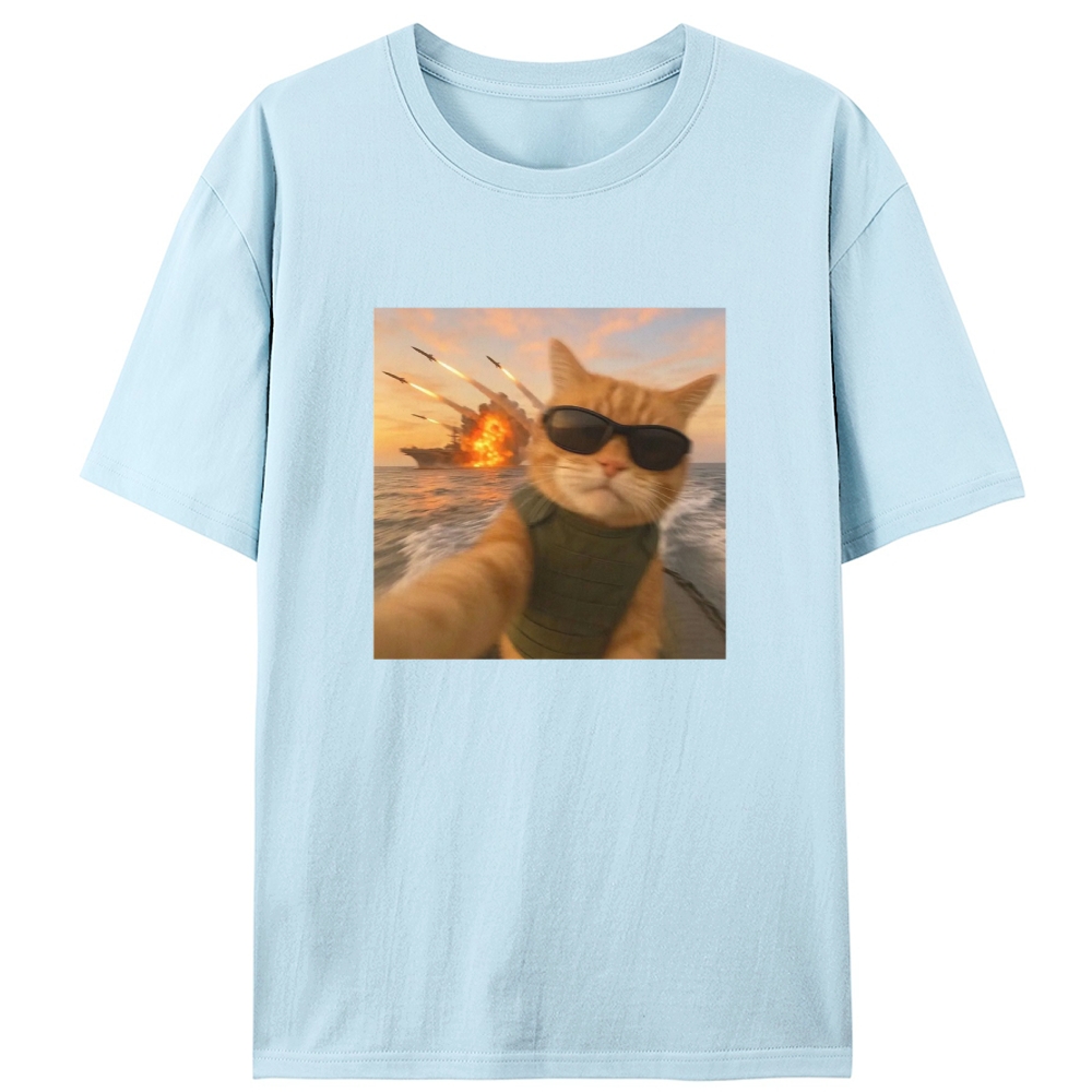 Warzone Selfie Retro Designed for Women - Slim Fit Cotton Tee