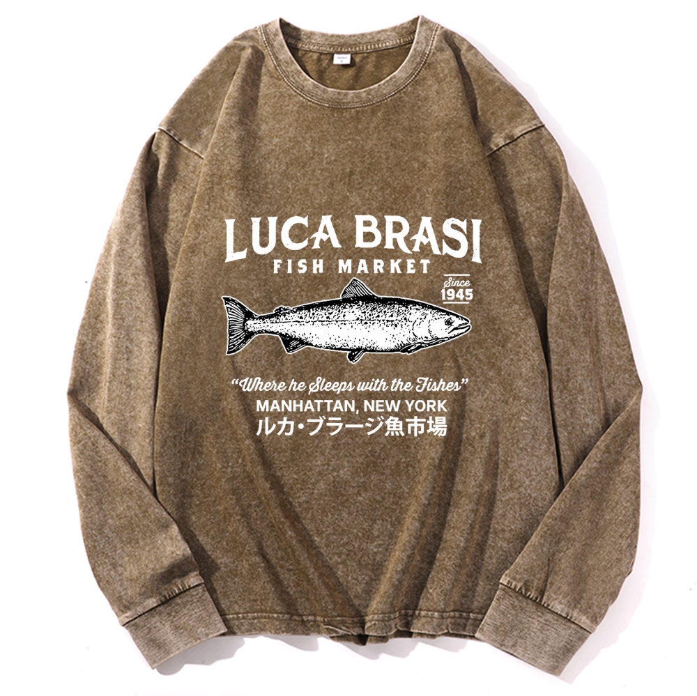Gaming Cat with Coca-Cola Retro Washed Long Sleeve T-Shirt