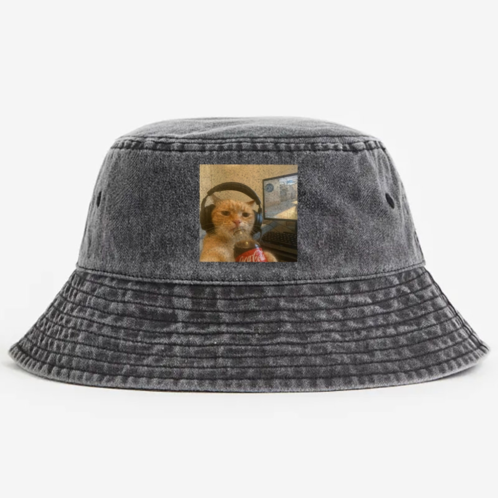 Luca Brasi Fish Market Retro Washed Bucket Hat