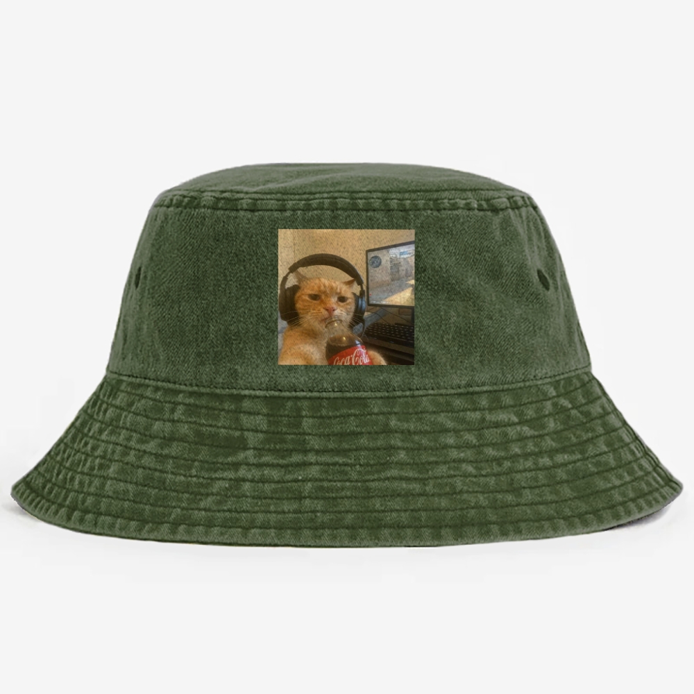 Luca Brasi Fish Market Retro Washed Bucket Hat